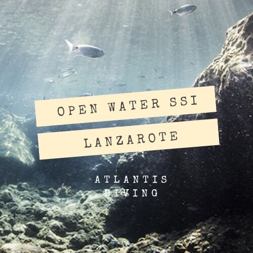 Open Water en Lanzarote con Atlantis Diving