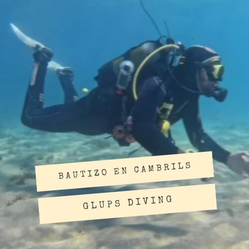 Bautizo de buceo en Cambrils con GLUPS Diving