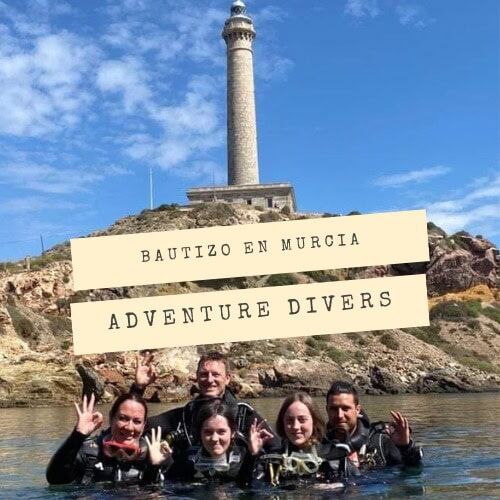 PADI DISCOVER con Adventure Divers en Murcia